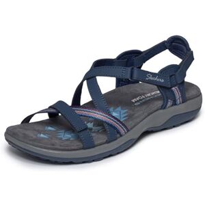 Skechers Damen Reggae Slim Sun Array Flache Sandale, Marineblau, 38 EU Skechers Damen Reggae Slim Sun Array Flache Sandale, Marineblau, 38 EU