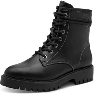 s.Oliver Damen Schnürstiefel ohne Absatz Bequem Vegan, Schwarz (Black), 40 EU s.Oliver Damen Schnürstiefel ohne Absatz Bequem Vegan, Schwarz (Black), 40 EU