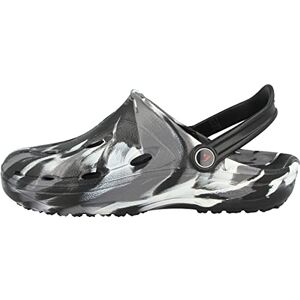 Chung Shi Unisex Dux Clogs, Schwarz/Grau/Weiss, 36/37 EU (XS) Chung Shi Unisex Dux Clogs, Schwarz/Grau/Weiss, 36/37 EU (XS)
