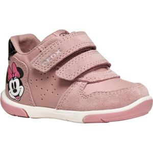 Geox Baby B ZAPITO Girl First Steps Antique Rose/Black 18_EU Geox Baby B ZAPITO Girl First Steps Antique Rose/Black 18_EU