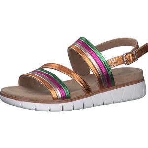s.Oliver Damen Sandalen mit dicker Sohle Vegan, Mehrfarbig (Multicolor), 38 EU s.Oliver Damen Sandalen mit dicker Sohle Vegan, Mehrfarbig (Multicolor), 38 EU