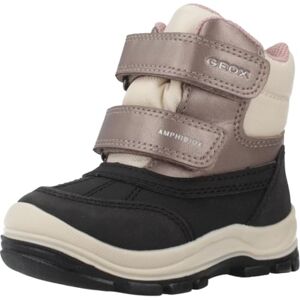Geox BABY B FLANFIL GIRL B ABX SNOWBOOTS BLACK/DK BEIGE 20_EU Geox BABY B FLANFIL GIRL B ABX SNOWBOOTS BLACK/DK BEIGE 20_EU