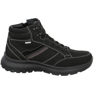 Jomos schwarzer Herren-Schnürstiefel mit Reisverschluss Jomos schwarzer Herren-Schnürstiefel mit Reisverschluss
