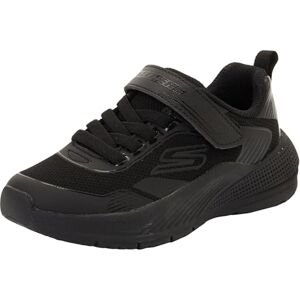 Skechers Microspec Jungen Advance Sneaker, Schwarzes PU-Multi-Mesh, 10 UK Child Skechers Microspec Jungen Advance Sneaker, Schwarzes PU-Multi-Mesh, 10 UK Child