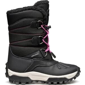 Geox JUNIOR J HIMALAYA GIRL B ABX BOOTS BLACK/FUCHSIA 36_EU Geox JUNIOR J HIMALAYA GIRL B ABX BOOTS BLACK/FUCHSIA 36_EU
