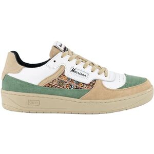 Morrison Kokosnuss Pantoffeln aus mehrfarbigem Leder Morrison Kokosnuss Pantoffeln aus mehrfarbigem Leder