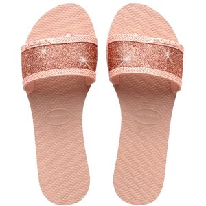 Havaianas You Angra Glitter, Bequeme, stylische, langlebige, breite Strap Glitter Thong Sandalen, für Damen, 39/40 EU Havaianas You Angra Glitter, Bequeme, stylische, langlebige, breite Strap Glitter Thong Sandalen, für Damen, 39/40 EU