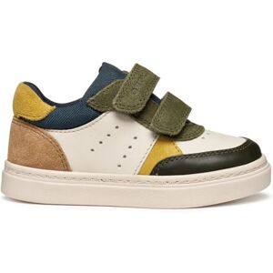 Geox Baby B NASHIK Boy Sneakers LT Ivory/DK Green 23_EU Geox Baby B NASHIK Boy Sneakers LT Ivory/DK Green 23_EU