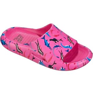 Beco Kinder Pantoletten mit Meeresdinosaurier-Motiven, Badeschlappen Kinder in Größe 24/25, Bequeme Kinder Pantoletten für Jungen & Mädchen – in Pink Beco Kinder Pantoletten mit Meeresdinosaurier-Motiven, Badeschlappen Kinder in Größe 24/25, Bequeme Kinder Pantoletten für Jungen & Mädchen – in Pink