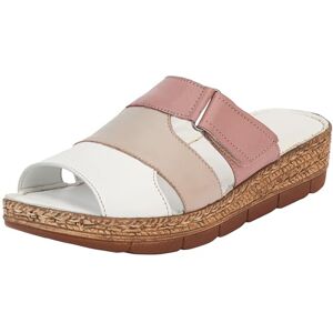 Andrea Conti Damen Pantolette, weiß/Silbergrau/Stein, 42 EU Andrea Conti Damen Pantolette, weiß/Silbergrau/Stein, 42 EU