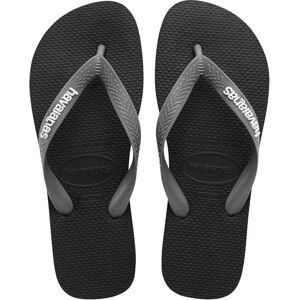 Havaianas Top Logo Pop Up Unisex FlipFlop Black/ Steel Grey 39 EU Havaianas Top Logo Pop Up Unisex FlipFlop Black/ Steel Grey 39 EU
