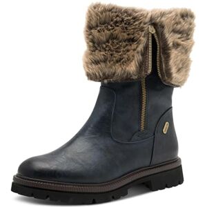 MARCO TOZZI Damen 2-26633-45 Stiefelette, Navy, 38 EU MARCO TOZZI Damen 2-26633-45 Stiefelette, Navy, 38 EU