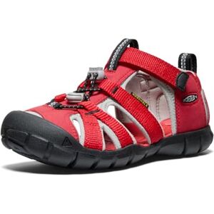 KEEN Unisex Kids Seacamp II CNX Ribbon Red/Alloy 3.0 36 KEEN Unisex Kids Seacamp II CNX Ribbon Red/Alloy 3.0 36
