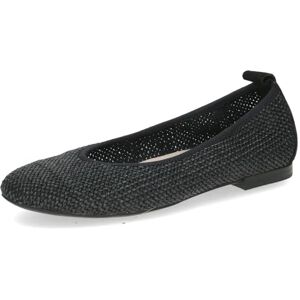 CAPRICE Damen Ballerinas mit Absatz, Schwarz (Black Comb), 42 CAPRICE Damen Ballerinas mit Absatz, Schwarz (Black Comb), 42