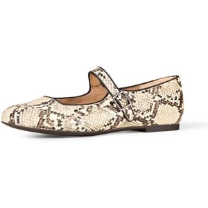 Amazon Essentials Damen Mary-Jane-Ballerinas, Schlange Kunstleder, 41 EU Amazon Essentials Damen Mary-Jane-Ballerinas, Schlange Kunstleder, 41 EU