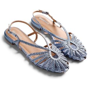 GIOSEPPO Hingham Mary Jane Flache Damenschuhe, Blau, Größe 38 GIOSEPPO Hingham Mary Jane Flache Damenschuhe, Blau, Größe 38