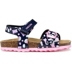 Geox BABY GIRL B SANDAL CHALKI GIRL SANDALS NAVY/MULTICOLOR 23_EU Geox BABY GIRL B SANDAL CHALKI GIRL SANDALS NAVY/MULTICOLOR 23_EU
