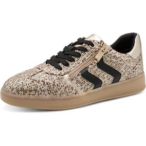 MARCO TOZZI Damen Sneaker weiches Feel Me Wechselfußbett weiches Innenfutter Modern, beige (Leo Dune Comb), 40 EU MARCO TOZZI Damen Sneaker weiches Feel Me Wechselfußbett weiches Innenfutter Modern, beige (Leo Dune Comb), 40 EU