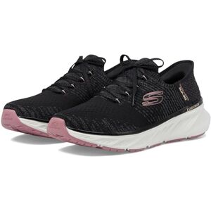 Skechers Damen Edgeride Impression Sneaker, Black Knit Pink Trim, 37 EU Skechers Damen Edgeride Impression Sneaker, Black Knit Pink Trim, 37 EU