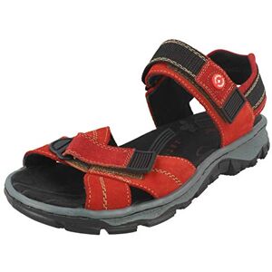 Rieker Damen 68851 Sandalen, Rot, 37 EU Rieker Damen 68851 Sandalen, Rot, 37 EU