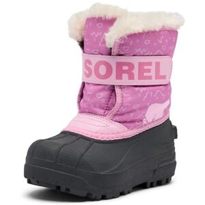 Sorel Childrens Snow Commander Boot Schneestiefel, Orchid, Pink Flare, 31 EU Sorel Childrens Snow Commander Boot Schneestiefel, Orchid, Pink Flare, 31 EU