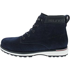 Tommy Hilfiger Herren Low Boot Stiefel Corporate Outdoor Suede Boot aus Leder, Blau (Desert Sky), 44 Tommy Hilfiger Herren Low Boot Stiefel Corporate Outdoor Suede Boot aus Leder, Blau (Desert Sky), 44