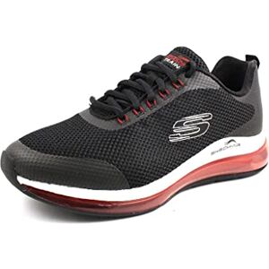 Skechers Herren Skech-air Element 2.0 Lomarc Sneaker, Black Mesh Red Synthetic Trim, 39 EU Skechers Herren Skech-air Element 2.0 Lomarc Sneaker, Black Mesh Red Synthetic Trim, 39 EU