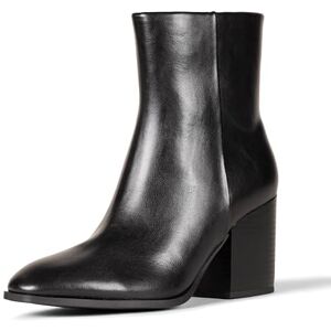 Amazon Essentials Damen Stiefelette mit sauberem Absatz, Schwarz, 38 EU Amazon Essentials Damen Stiefelette mit sauberem Absatz, Schwarz, 38 EU