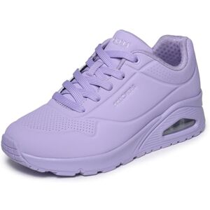 Skechers Damen UNO Stand On Air Sneaker, Purple Lavendar, 42 EU Skechers Damen UNO Stand On Air Sneaker, Purple Lavendar, 42 EU
