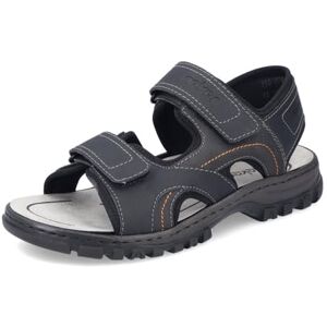 Rieker Herren Klassische Sandalen 25053, Männer Sandalen,offene Schuhe,Strandschuhe,Sandaletten,klettsandalen,bequem,schwarz (00),41 EU / 7.5 UK Rieker Herren Klassische Sandalen 25053, Männer Sandalen,offene Schuhe,Strandschuhe,Sandaletten,klettsandalen,bequem,schwarz (00),41 EU / 7.5 UK