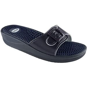 Scholl New Massage, Sandali Donna, Blu, 37 EU Scholl New Massage, Sandali Donna, Blu, 37 EU