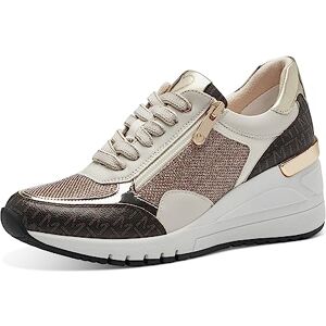 MARCO TOZZI Damen 2-23723-41 Sneaker, Cream Comb, 40 EU MARCO TOZZI Damen 2-23723-41 Sneaker, Cream Comb, 40 EU