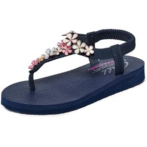 Skechers Damen Meditation Glass Daisy Slingback Sandalen, Navy Mitobuck Rhinestone Trim, 37 EU Skechers Damen Meditation Glass Daisy Slingback Sandalen, Navy Mitobuck Rhinestone Trim, 37 EU