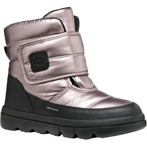 Geox JUNIOR J WILLABOOM GIRL B ABX ANKLE BOOTS LT LILAC/BLACK 37_EU Geox JUNIOR J WILLABOOM GIRL B ABX ANKLE BOOTS LT LILAC/BLACK 37_EU