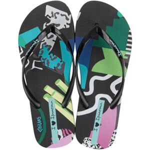 Ipanema Graffiti IV Fem Flip-Flops für Damen, Grünblau, 35/36 EU Ipanema Graffiti IV Fem Flip-Flops für Damen, Grünblau, 35/36 EU