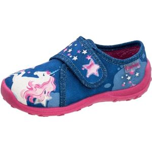 Fischer Markenschuh Fischer Mädchen Boogy Hausschuh, Blaupink, 32 EU Fischer Markenschuh Fischer Mädchen Boogy Hausschuh, Blaupink, 32 EU