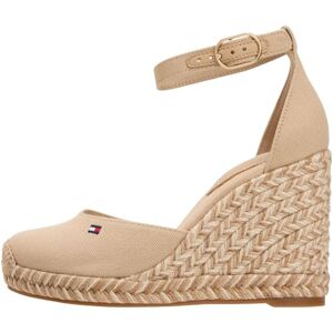 Tommy Hilfiger Damen Flag High Wedge Closed Toe Fw0fw09225 Keil-Espadrilles, Beige Clayed Pebble, 36 EU Tommy Hilfiger Damen Flag High Wedge Closed Toe Fw0fw09225 Keil-Espadrilles, Beige Clayed Pebble, 36 EU