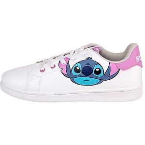 Disney Stitch Sneakers Weiß, Rosa, Blau und Blau Größe 37 Turnschuhe mit Schnürsenkel Sportschuhe aus Polyester mit PVC-Sohle Original Produkt in Spanien Designed Disney Stitch Sneakers Weiß, Rosa, Blau und Blau Größe 37 Turnschuhe mit Schnürsenkel Sportschuhe aus Polyester mit PVC-Sohle Original Produkt in Spanien Designed