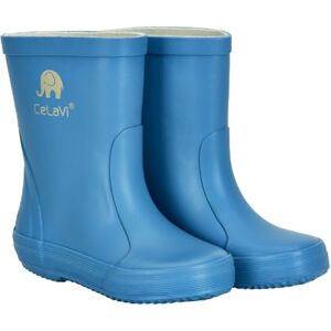 Celavi Unisex Kinder Basic Wellies Solid, Blau, 24 EU Celavi Unisex Kinder Basic Wellies Solid, Blau, 24 EU