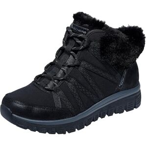 Skechers Damen Graceful Cozy Strolls Stiefelette, Black Nylon Webbing Faux Fur, 36 EU Skechers Damen Graceful Cozy Strolls Stiefelette, Black Nylon Webbing Faux Fur, 36 EU