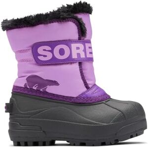 Sorel Youth Unisex Little Childrens Snow Commander Boot Stiefel, Gumdrop, Purple Violet Sorel Youth Unisex Little Childrens Snow Commander Boot Stiefel, Gumdrop, Purple Violet