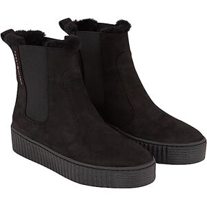 Tommy Hilfiger Damen Low Boot Stiefel Winterstiefel, Schwarz (Black), 36 Tommy Hilfiger Damen Low Boot Stiefel Winterstiefel, Schwarz (Black), 36