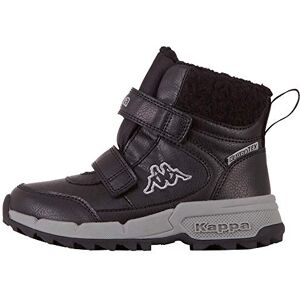 Kappa Unisex Kinder Stiefel Winterschuh gefüttert Schwarz 260906K Kappa Unisex Kinder Stiefel Winterschuh gefüttert Schwarz 260906K