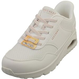 Skechers UNO Banksia Luxe Damen-Sneaker, White Duraleather, 37.5 EU Skechers UNO Banksia Luxe Damen-Sneaker, White Duraleather, 37.5 EU