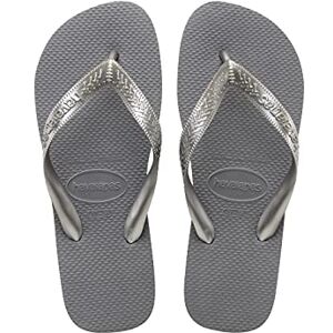 Havaianas Mädchen Top Tiras Flip flops, Stahlgrau 29/30 EU Havaianas Mädchen Top Tiras Flip flops, Stahlgrau 29/30 EU