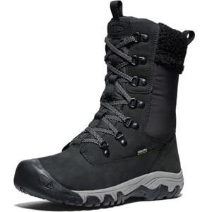 KEEN Damen Greta Tall Boot Wasserdichte Schneestiefel, Schwarz, 37.5 EU KEEN Damen Greta Tall Boot Wasserdichte Schneestiefel, Schwarz, 37.5 EU