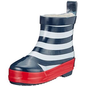 Playshoes Kinder Halbschaft-Gummistiefel aus Naturkautschuk, trendige Unisex Regenstiefel mit Reflektoren, maritim gestreift, Blau (Marine/Weiß), 25 EU, 180340 Playshoes Kinder Halbschaft-Gummistiefel aus Naturkautschuk, trendige Unisex Regenstiefel mit Reflektoren, maritim gestreift, Blau (Marine/Weiß), 25 EU, 180340