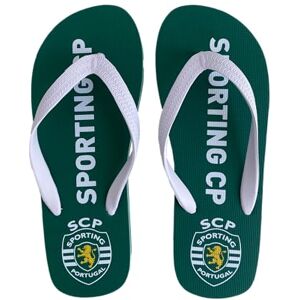 Sporting Portugal Grüne Flip-Flops, Unisex, für Erwachsene, Größe 43, grün, 43 EU Sporting Portugal Grüne Flip-Flops, Unisex, für Erwachsene, Größe 43, grün, 43 EU