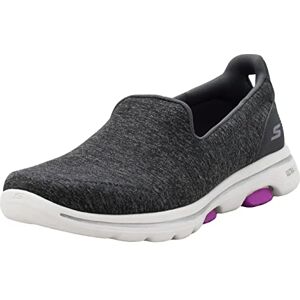Skechers Damen Go Walk 5-Honor Grau Sportschuhe - Sneaker Skechers Damen Go Walk 5-Honor Grau Sportschuhe - Sneaker