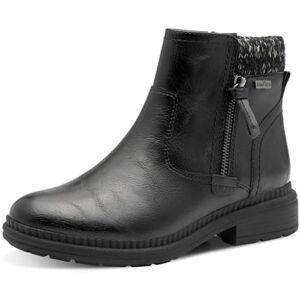 Jana Damen Stiefeletten mit Reißverschluss Vegan, Schwarz (Black Nappa), 38 EU Jana Damen Stiefeletten mit Reißverschluss Vegan, Schwarz (Black Nappa), 38 EU